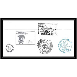 2722 ANTARCTIC terres australes TAAF lettre cover Dufresne 2 Signé signed marégraphe N°457 8/11/2007 crozet helilagon