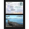 2746 ANTARCTIC terres australes (taaf)-carte postale Dufresne 2 Signé signed op 2007/2 N°450 KERGUELEN 28/8/2007
