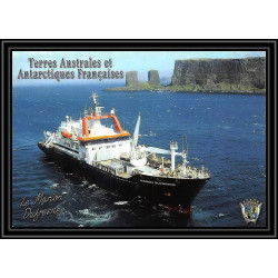 2756 ANTARCTIC terres australes (taaf)-carte postale Dufresne 2 Signé signed op 2007/1 N°467 ST PAUL 17/4/2007