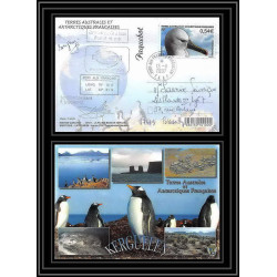 2760 ANTARCTIC terres australes (taaf)-carte postale Dufresne 2 Signé signed op 2007/3 N°467 KERGUELEN 13/11/2007
