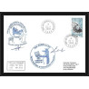 2767 ANTARCTIC terres australes TAAF lettre cover Dufresne 2 Signé signed N°506 25/1/2008 58 ème mission météo