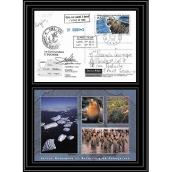 2800 sea elephant terres australes (taaf)-carte postale Dufresne 2 Signé signed op 2008/3 crozet N°511 8/11/2008