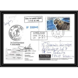 2800 sea elephant terres australes (taaf)-carte postale Dufresne 2 Signé signed op 2008/3 crozet N°511 8/11/2008