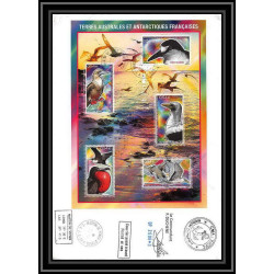 2848 ANTARCTIC terres australes TAAF lettre cover Dufresne 2 Signé signed op 2008/3 st paul BLOC N°21 22/11/2006