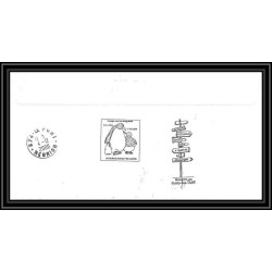 2856 ANTARCTIC terres australes TAAF lettre cover Dufresne 2 Signé signed op 2008/3 st paul 22/11/2008 N°501