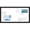 2859 ANTARCTIC terres australes TAAF lettre Dufresne 2 Signé signed st paul 6/11/2008 salon philatélique N°520