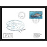 2876 ANTARCTIC terres australes TAAF lettre cover Dufresne 2 Signé signed N°520 mission 58/59 1/1/2009