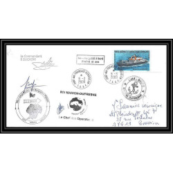 2887 Dufresne 2 Signé signed md 172 kerguelen 9/3/2009 N°520 ANTARCTIC terres australes (taaf) Lettre cover