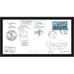 2912 Dufresne 2 Signé signed trommelin 11/5/2009 mission eparses N°520 ANTARCTIC terres australes (taaf) Lettre cover