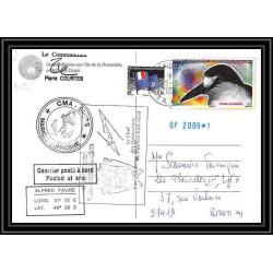 2940 ANTARCTIC terres australes (taaf)-carte postale Dufresne 2 Signé signed OP 2009/1 crozet 25/3/2009 N°514