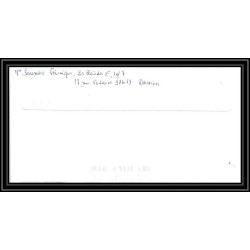 2945 ANTARCTIC terres australes TAAF lettre cover Dufresne 2 Signé signed fortalezza 17/11/2009