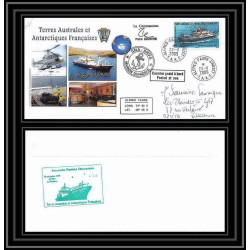 2950 ANTARCTIC terres australes TAAF lettre Dufresne Signé signed CROZET portes ouvertes 23/11/2009 N°520