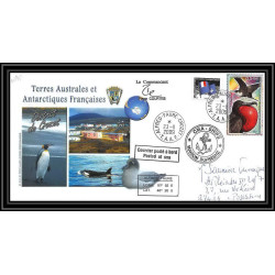 2951 ANTARCTIC terres australes TAAF lettre Dufresne Signé signed CROZET portes ouvertes 23/11/2009 N°517