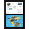 2957 ANTARCTIC terres australes (taaf)-carte postale Dufresne 2 Signé signed CROZET portes ouvertes 23/11/2009 N°520