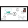 2968 ANTARCTIC terres australes TAAF lettre Dufresne Signé signed st paul portes ouvertes 7/12/2009 N°522