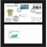 2974 ANTARCTIC terres australes TAAF lettre Dufresne st paul portes ouvertes 7/12/2009 N°520+523 recommandé