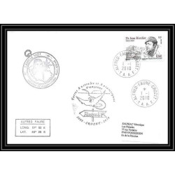 2980 ANTARCTIC terres australes TAAF lettre cover Dufresne 2 crozet 47ème mission 1/1/2010 N°557