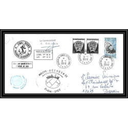2985 ANTARCTIC terres australes TAAF lettre cover Dufresne 2 Signé signed MD 175 31/1/2010 N°506