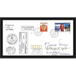 2988 ANTARCTIC terres australes TAAF lettre cover Dufresne 2 Signé signed crozet discovery ridge 9/3/2010 N°417