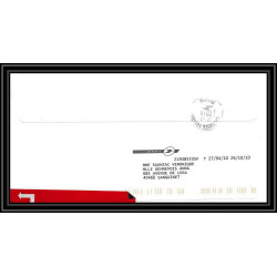 3000 reexpedié refusé au japon Dufresne Signé signed garzon japon (japan) 2010 terres australes (taaf) Lettre 