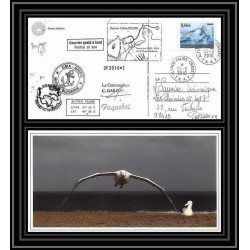 3014 ANTARCTIC terres australes (taaf)-carte postale Dufresne 2 Signé signed op 2010/2 crozet 25/8/2010