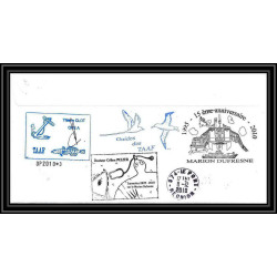 3033 Dufresne 2 Signé signed op 2010/3 crozet 11/11/2010 N°571 ANTARCTIC terres australes (taaf) Lettre cover coin daté