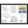 3080 Dufresne 2 CROZET 50 ème mission 13/2/2013 N°604 ANTARCTIC terres australes (taaf) Lettre cover