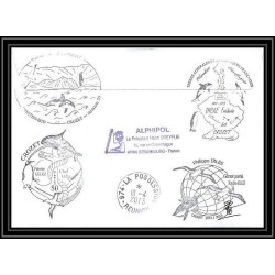 3080 Dufresne 2 CROZET 50 ème mission 13/2/2013 N°604 ANTARCTIC terres australes (taaf) Lettre cover