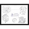 3080 Dufresne 2 CROZET 50 ème mission 13/2/2013 N°604 ANTARCTIC terres australes (taaf) Lettre cover