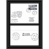 3087 Dufresne 2 KERGUELEN 64 ème mission 13/11/2013 N°594 ANTARCTIC terres australes (taaf) Lettre cover