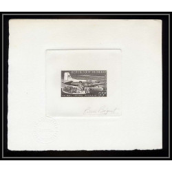0918 Epreuve d'artiste artist proof mali PA y&t 17 air mali avion (plane planes avions) Signé signed autograph bequet