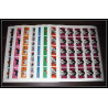 035c - Umm al Qiwain MNH ** Mi - N°210/217 A Chiens (chien dog dogs) feuilles (planches sheets)