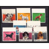 035xa - Umm al Qiwain - Mi - N°210/217 B ** Chiens dogs Non dentelé imperf 