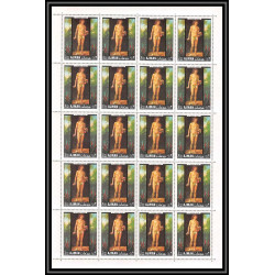 039a - Ajman - Mi N°281/284 A. MNH ** DURER adam et eve Tableaux - peinture (painting) feuilles (planches sheets)