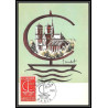 2007/ Carte maximum card France N°1490/1491 Europa 1966 édition parison fdc