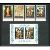 040t - Ajman - MNH ** Mi N°281/284 A.+ bloc 41 A ** DURER adam et eve Tableaux - peinture (painting) 