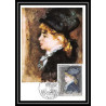 2263/ Carte maximum card France N°1570 Tableau (Painting) Auguste Renoir portrait 1968 edition cef