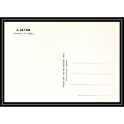 2263/ Carte maximum card France N°1570 Tableau (Painting) Auguste Renoir portrait 1968 edition cef