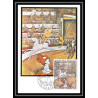 2317/ Carte maximum card France N°1588A TABLEAU (PAINTING) Le cirque Seurat edition cef 1969 fdc