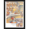 2318/ Carte maximum card France N°1588A TABLEAU (PAINTING) Le cirque Seurat edition hazan 1969 fdc
