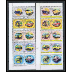 045a - Sharjah - MNH ** Mi N°781/790 A Voiture (américan Cars ) 