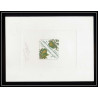 0944 Epreuve d'artiste artist proof Gabon gabonaise N°36/37 avocat mandarine avocadot mandarin Signé signed betemps
