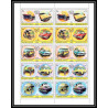 045b - Sharjah - MNH ** Mi N°781/790 A Voiture ( american Cars ) feuilles (planches sheets)