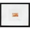 0953 Epreuve d'artiste artist proof centrafricaine N°113 vapeur gonandjia bateau ship ships Signé signed autograph