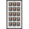 050 Fujeira MNH ** Mi N°533/536 B jeux olympiques olympic games OVERPRINT Non dentelé imperf sheets feuilles