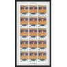 050 Fujeira MNH ** Mi N°533/536 B jeux olympiques olympic games OVERPRINT Non dentelé imperf sheets feuilles