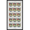 051 - Fujeira - MNH ** Mi N°533/536 A jeux olympiques olympic games OVERPRINT MUNICH 72 feuille complète full sheet