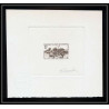 0963 Epreuve d'artiste artist proof Mauritanie (Mauritania) N°147 peche fishing bateau ship ships Signé signed autograph