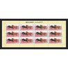 052 - Umm al Qiwain - MNH ** Mi N°314/322 A cheval (chevaux horse horses) feuilles (planches sheets) cote 150 euros