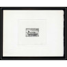 0970 Epreuve d'artiste artist proof Madagascar (malagasy) N°417 hydroglisseur hydroplane ship Signé signed cottet
